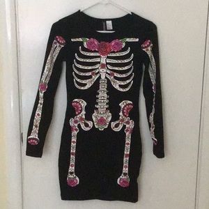 Halloween Skeleton Dress, H&M